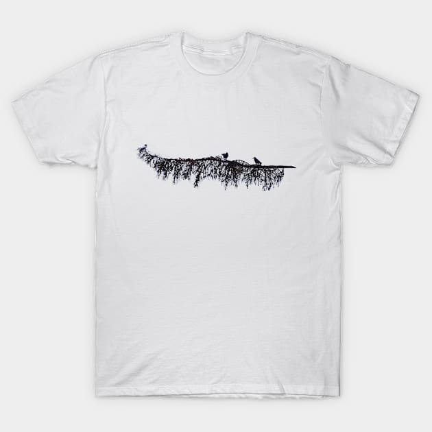 Birds on a tree branch T-Shirt by Smile4Me